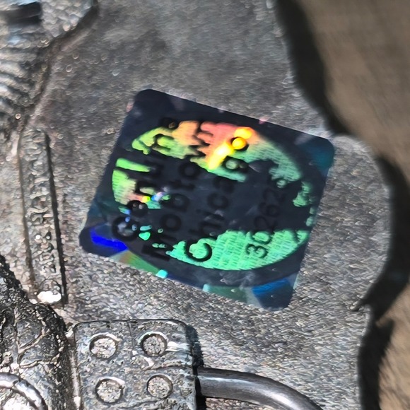 Mobtown Chicago 2002 Celtic Knot Belt Buckle Pewter Vintage Goth Biker Collect - Picture 8 of 16